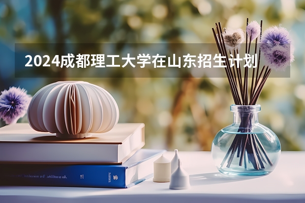 2024成都理工大学在山东招生计划（招生人数介绍）