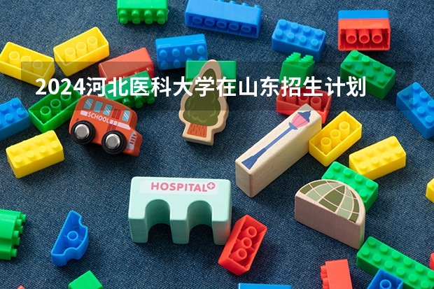 2024河北医科大学在山东招生计划（招生人数介绍）