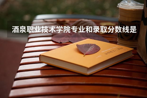 酒泉职业技术学院专业和录取分数线是多少