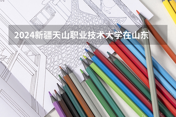 2024新疆天山职业技术大学在山东招生计划（招生人数介绍）