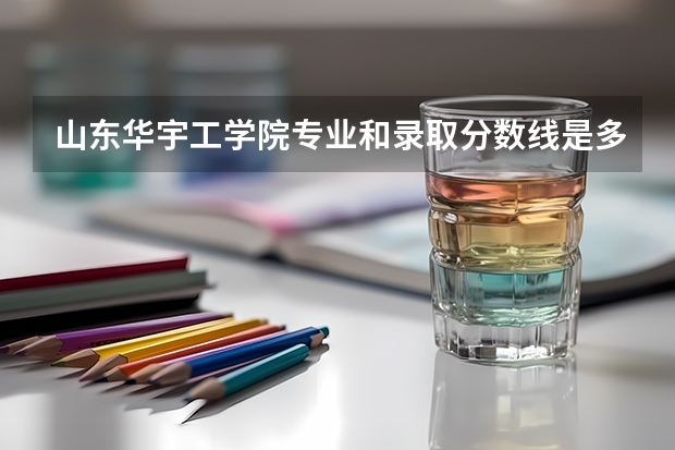 山东华宇工学院专业和录取分数线是多少