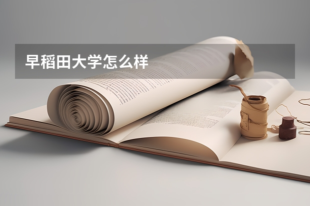早稻田大学怎么样