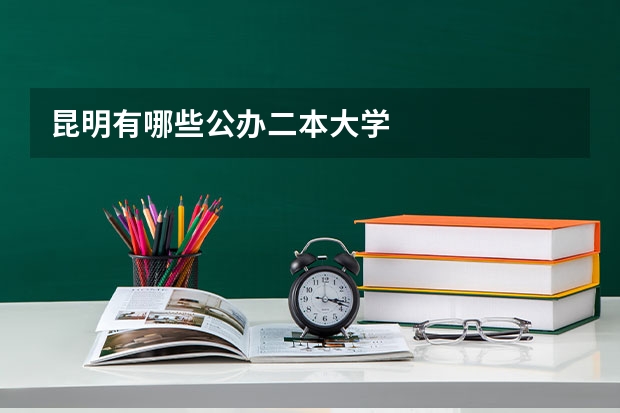 昆明有哪些公办二本大学