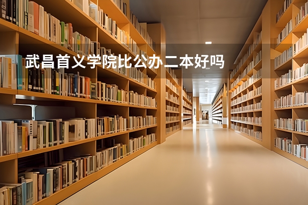 武昌首义学院比公办二本好吗