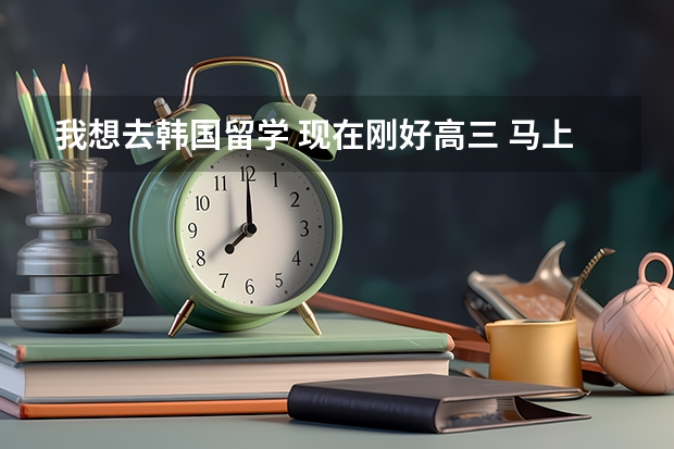 我想去韩国留学 现在刚好高三 马上就毕业..但是不知道那边大学是怎么上