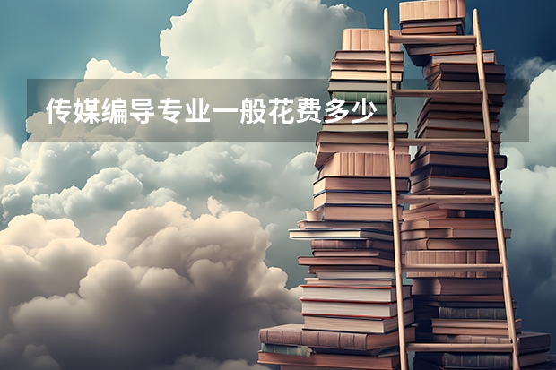 传媒编导专业一般花费多少