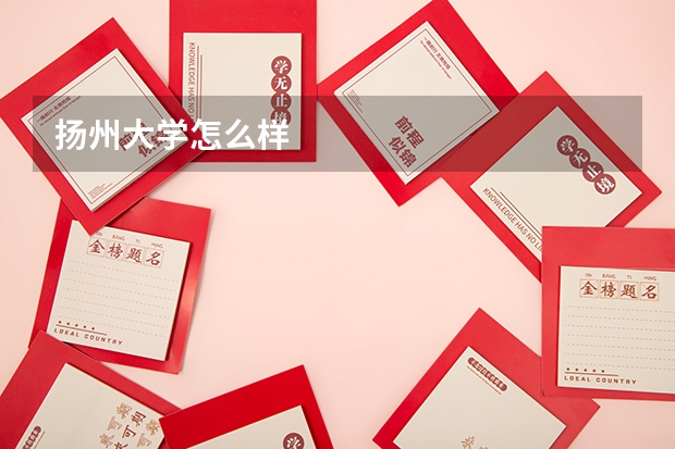 扬州大学怎么样