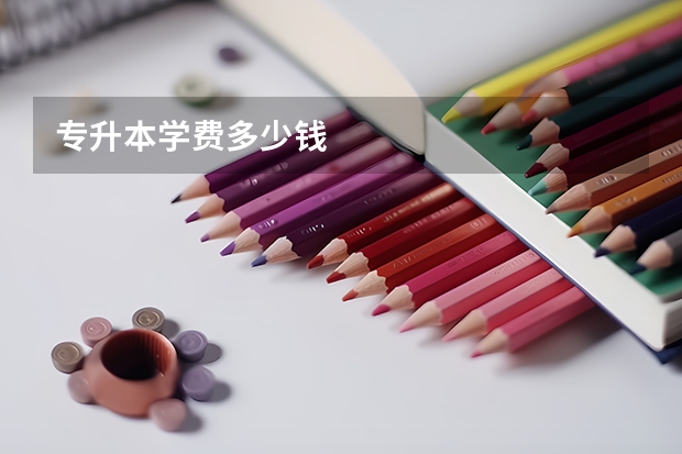 专升本学费多少钱
