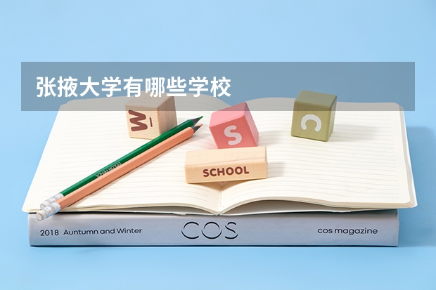 张掖大学有哪些学校