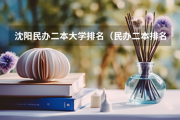 沈阳民办二本大学排名（民办二本排名）