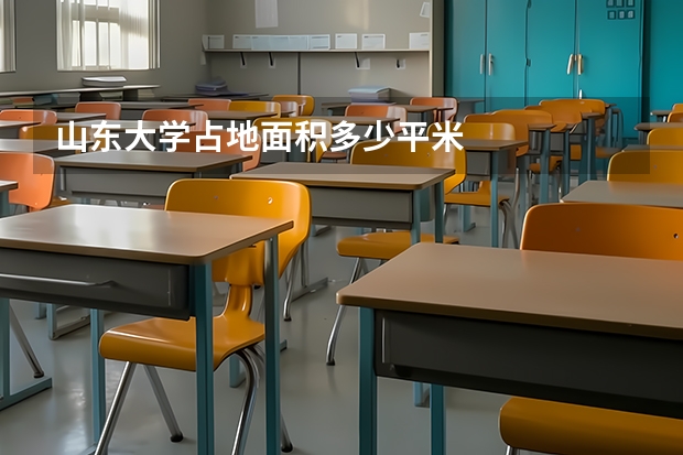 山东大学占地面积多少平米
