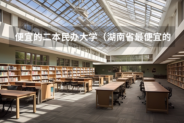 便宜的二本民办大学（湖南省最便宜的民办二本）