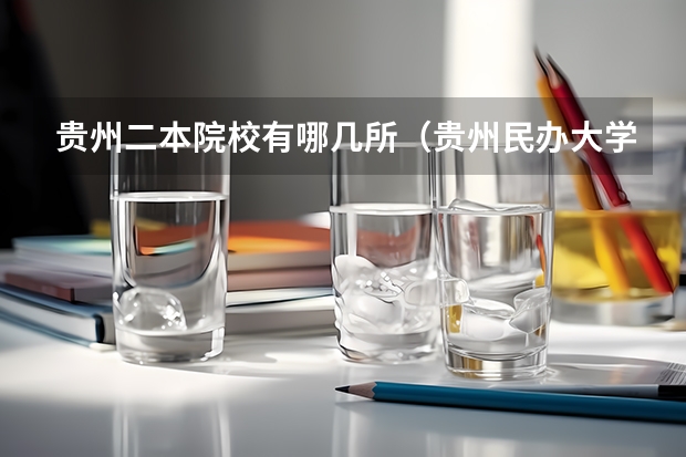 贵州二本院校有哪几所（贵州民办大学排名）