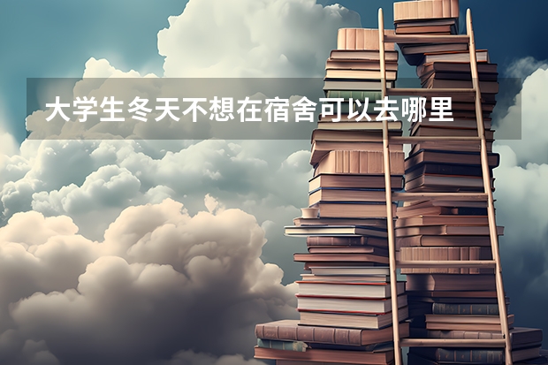 大学生冬天不想在宿舍可以去哪里