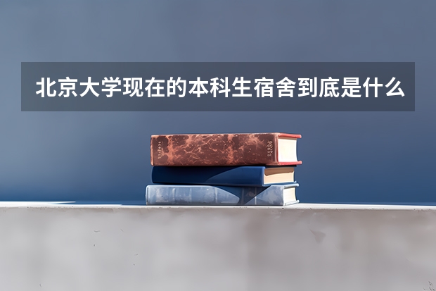 北京大学现在的本科生宿舍到底是什么样的呢???