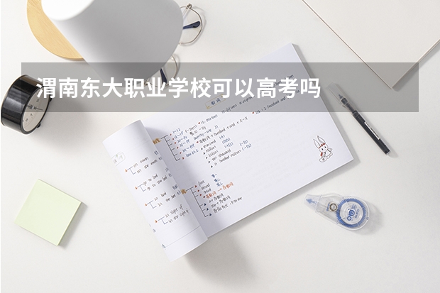 渭南东大职业学校可以高考吗
