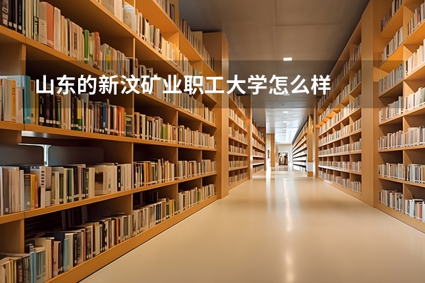 山东的新汶矿业职工大学怎么样