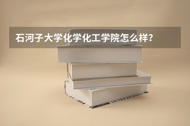 石河子大学化学化工学院怎么样？