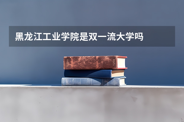 黑龙江工业学院是双一流大学吗