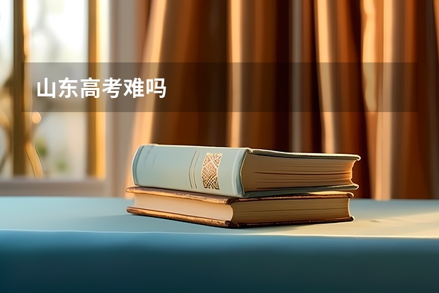 山东高考难吗