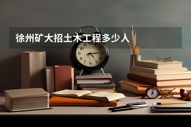 徐州矿大招土木工程多少人