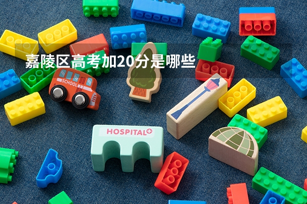 嘉陵区高考加20分是哪些